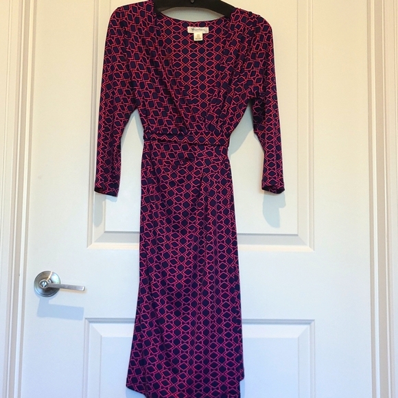 Maternity Wrap Dress - Picture 1 of 5